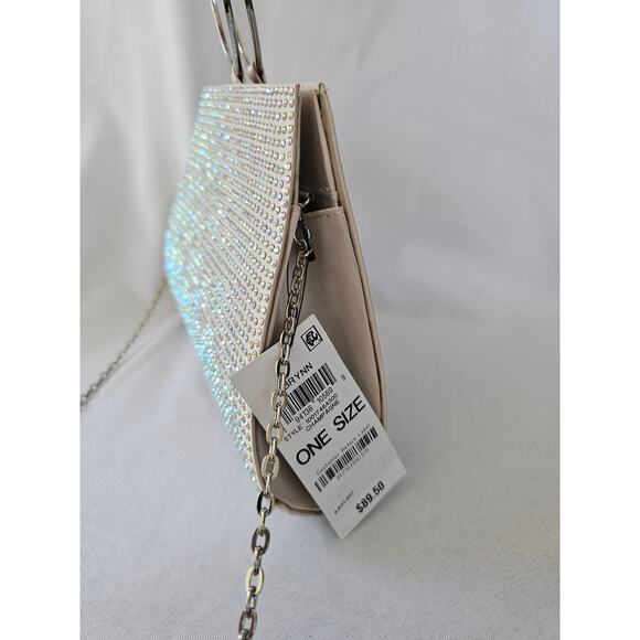 I.N.C. International Concepts Brynn Bangle Clutch Champagne Color NWT - Picture 2 of 12